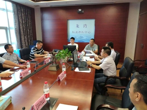 区委书记陈应许部署落实防台风工作