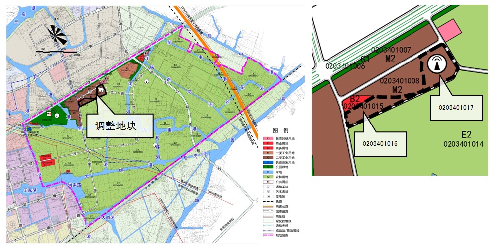 嘉兴市中心城区234单元控制性详细规划局部修改批后公布2021年6月15日