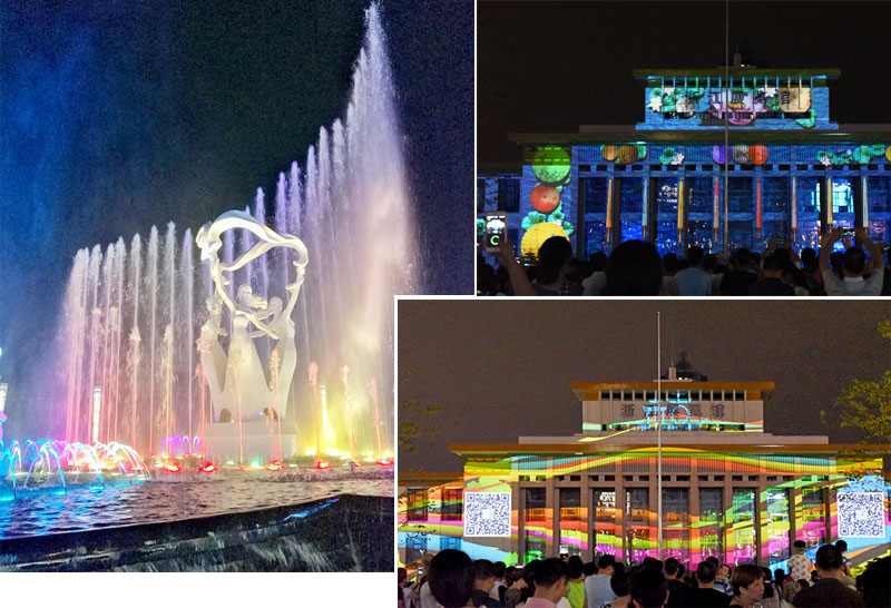 Wulin Square Light Show