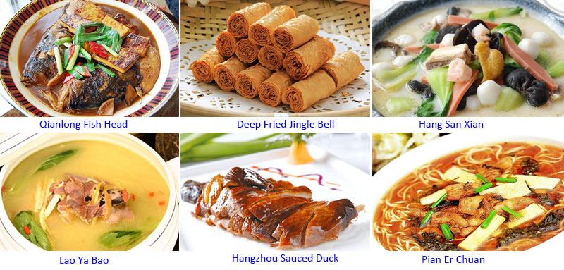 Hangzhou's Six Most Favored Dishes