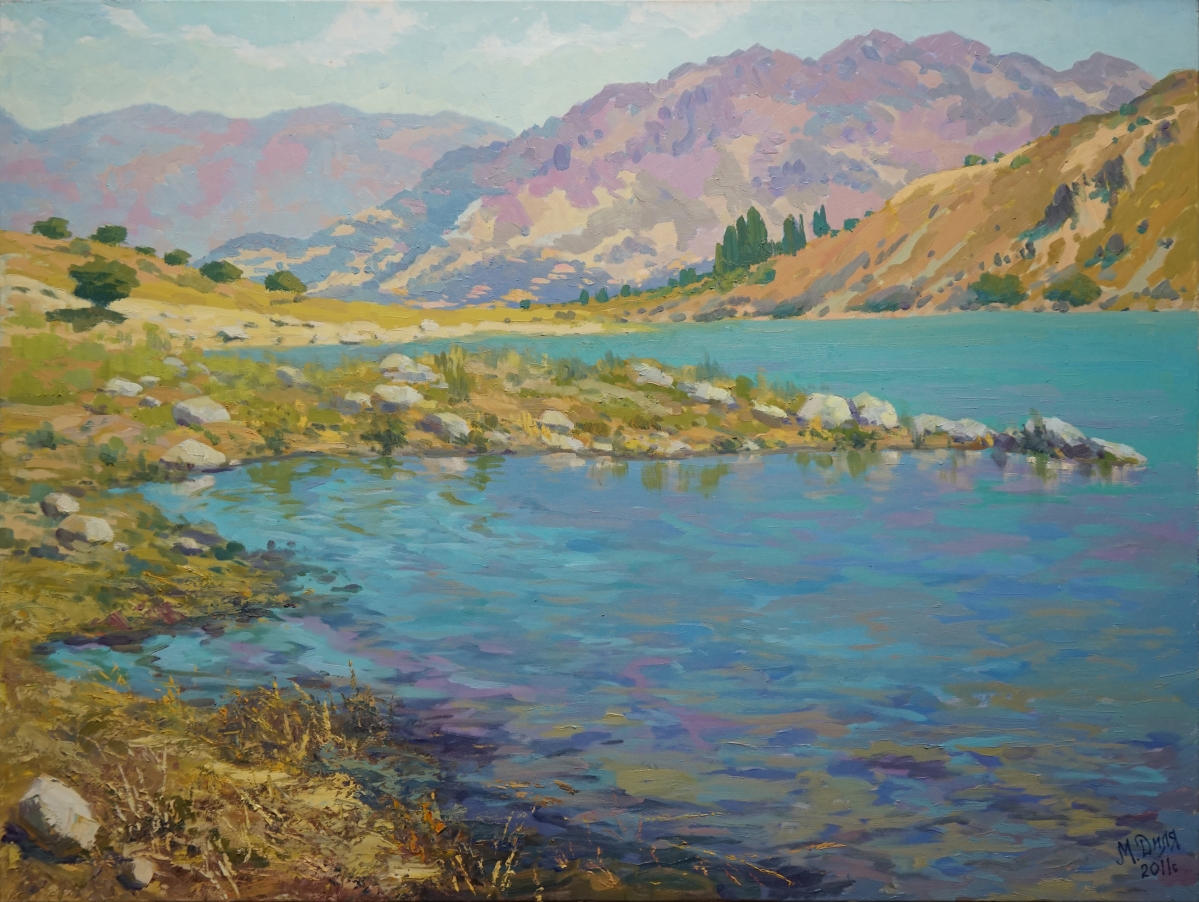 玛缅多娃·吉丽雅（乌兹别克斯坦）油画 恰尔瓦克 90×120cm.jpg