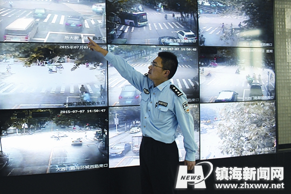 台风将至 交警大队密切关注道路情况