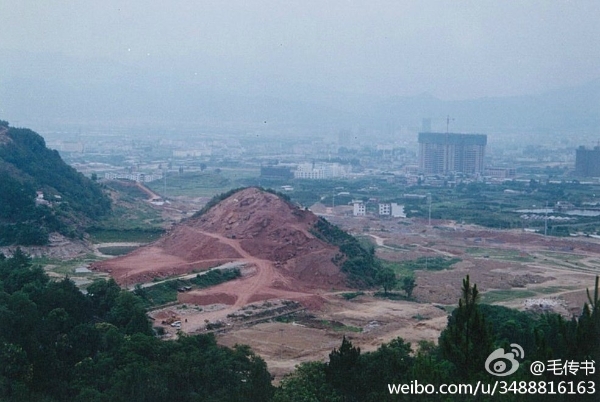 丽阳水库被开发,小山包炸出恐龙蛋.jpg