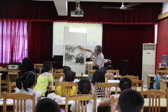 红联社区：爷爷教我学书画.JPG