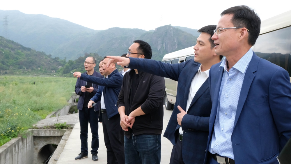 区人大常委会主任姜迪清督查美丽瓯海全域行动