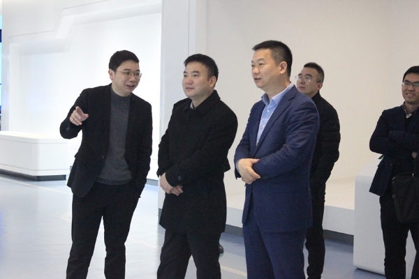 市委组织部副部长胡永锋一行考察温州市国家大学科技园