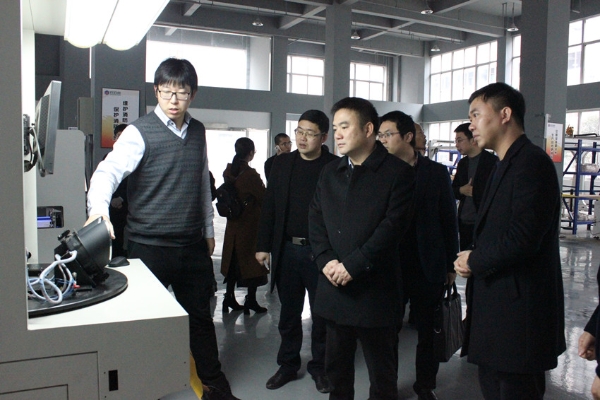 市委组织部副部长胡永锋一行考察温州市国家大学科技园