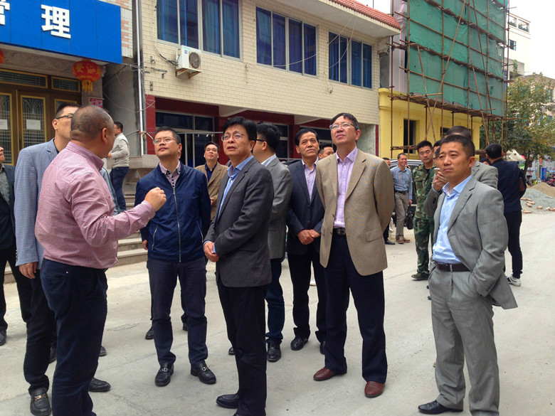 卓高柱副主任赴洞头区督查大拆大整专项行动