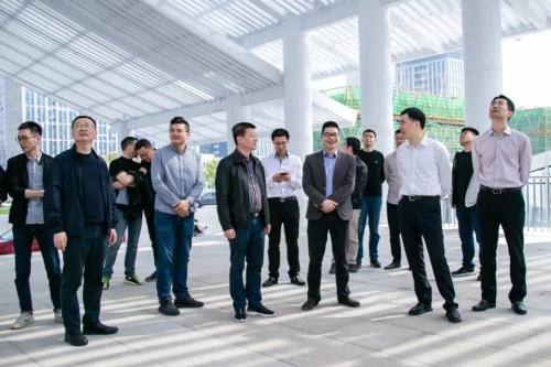 迎亚运杭州亚组委场馆建设部部长邱佩璜一行来瓯调研亚运场馆建设情况