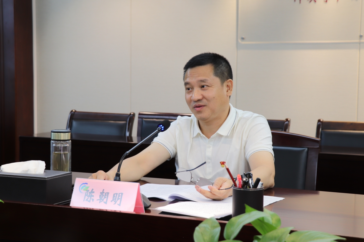 陈朝明调研温州生态园管委会办公室等部门工作