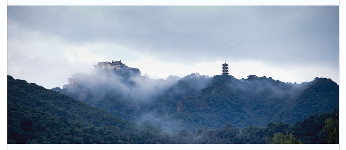 会稽山美景图片