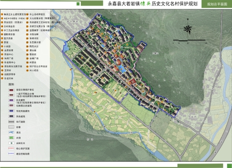 永嘉县大若岩镇埭头历史文化名村保护规划批前公示