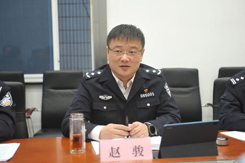 赵骏到嵊泗督导检查党的十九届五中全会安保工作并调研指导公安工作