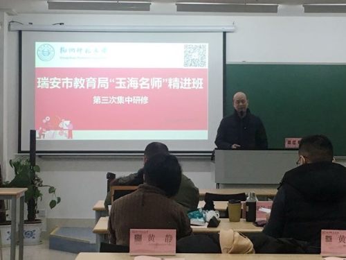 问题导向精准学习瑞安市教育局玉海名师精进班第三阶段学习