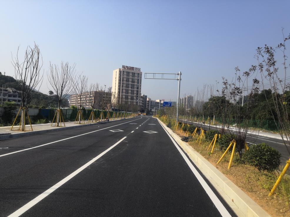 西部多条市政道路通车!市民齐赞:出行更方便了