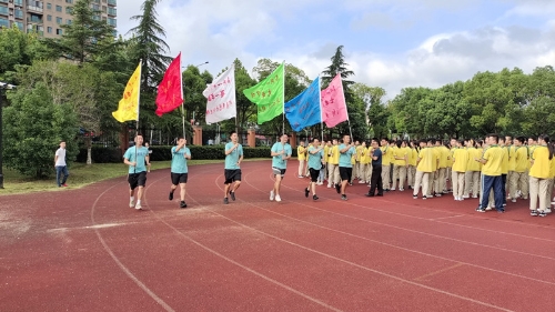 嘉兴一中实验学校第十四届体育节开幕