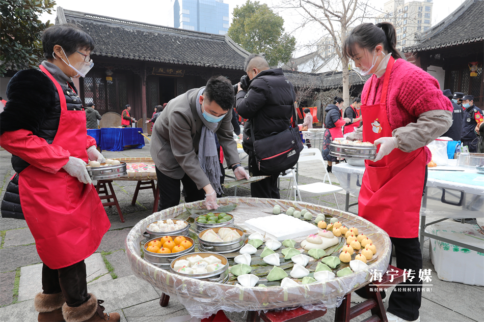 老底子的年味打年糕做面点海宁这场活动氛围感满分