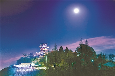 四明山区域观景平台陆续投用欣赏不一样的风景