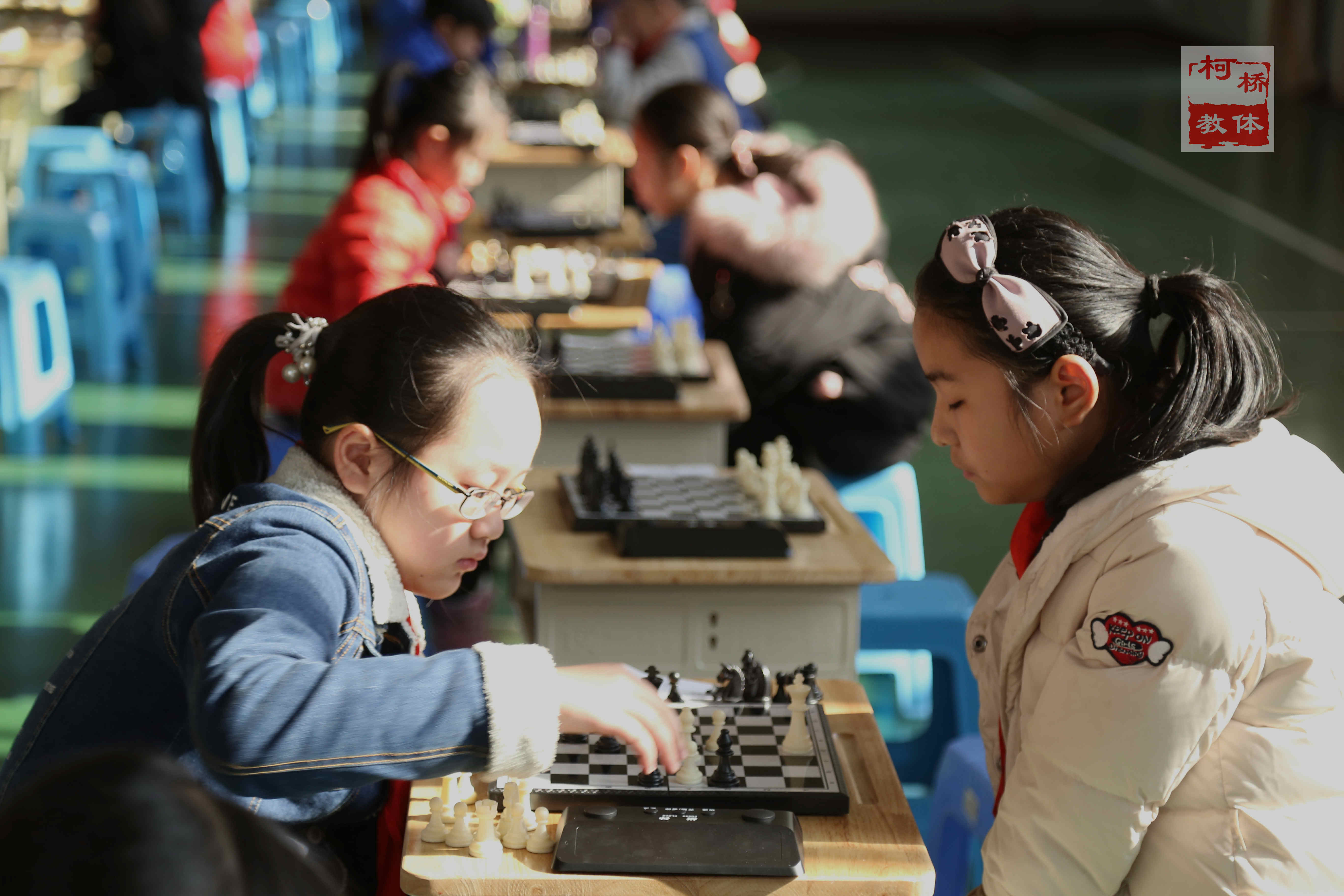 2018柯桥区小学生四项棋类比赛在轻纺城小学圆满落幕