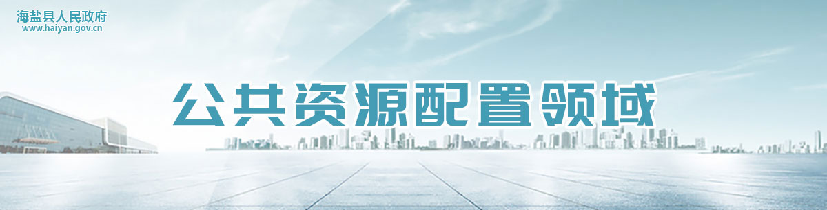 公共资源配置领域