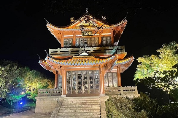 普陀山公管中心圆满完成朝阳阁修缮