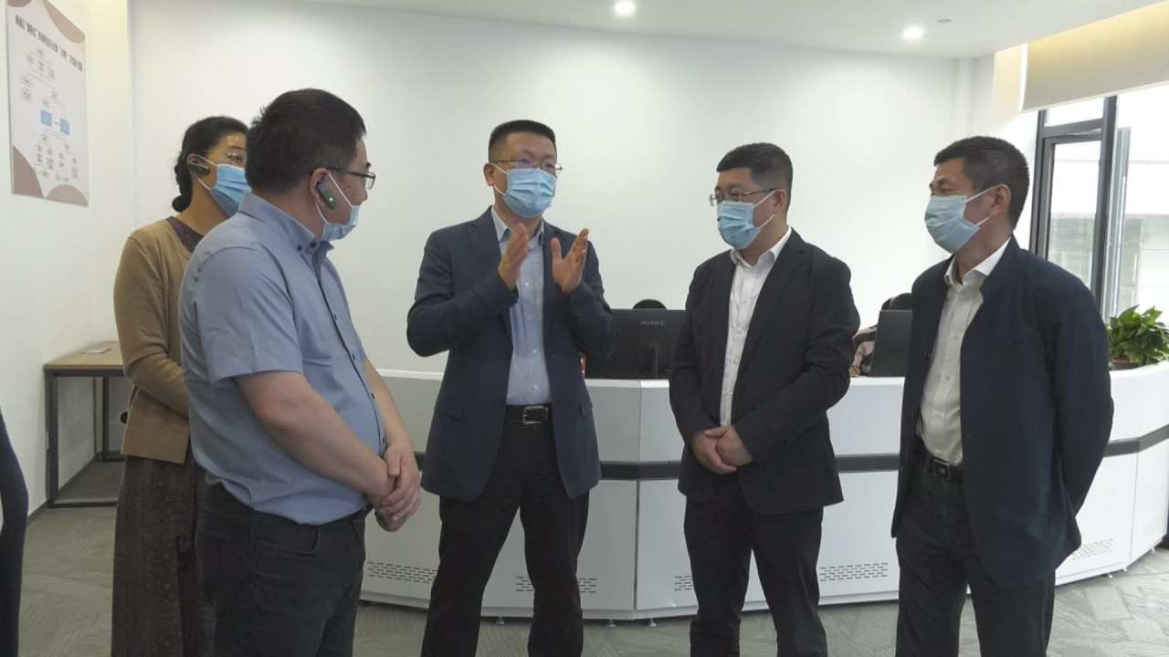 王芬祥来越城区开展工会大走访大调研活动