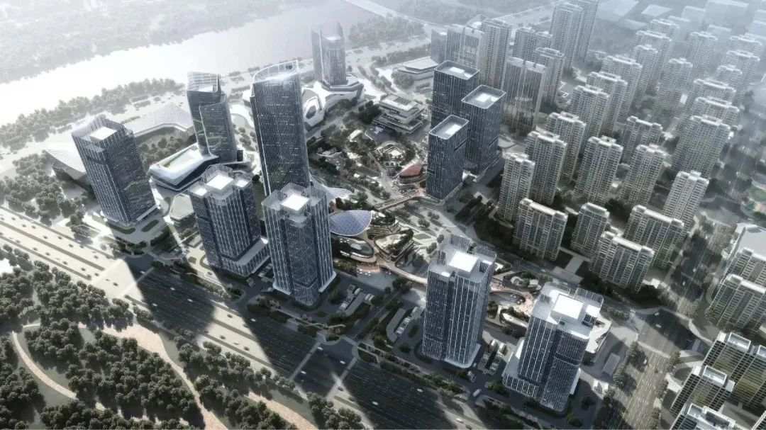 镜湖新区湖东发展区01单元,总投资220亿元,规划建筑面积175万平方米