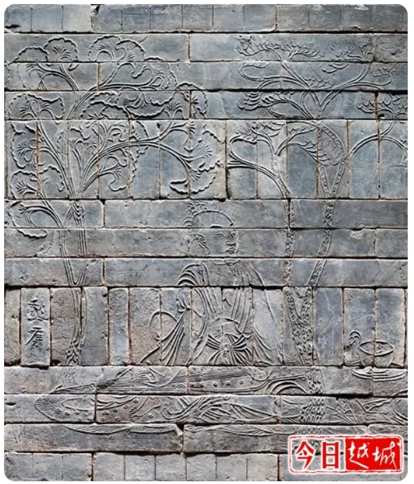 竹林七贤与荣启期砖画，嵇康局部，南京博物院藏。视觉中国供图.png