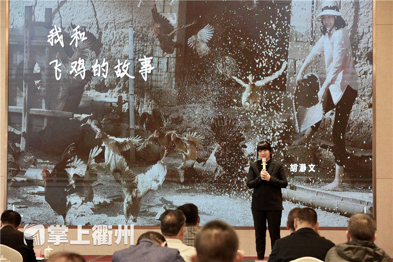 一只飞鸡开启创业路龙游飞鸡创始人胡瀞文