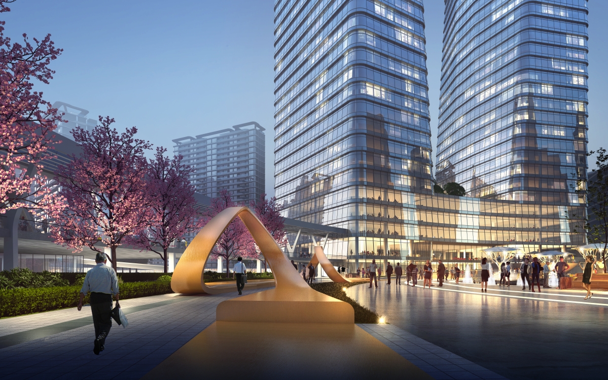 玉环市坎门街道东风未来社区榴岛大道和交通路交叉口出让地块项目规划