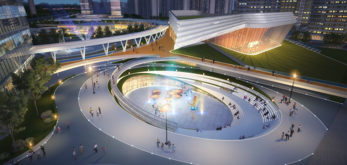 玉环市坎门街道东风未来社区榴岛大道和交通路交叉口出让地块项目规划