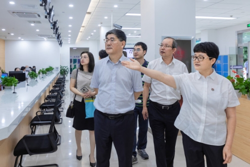 市局党委书记局长吴声华到富阳调研法治建设工作