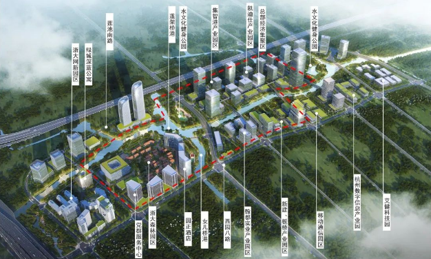 紫金港科技城规划图图片