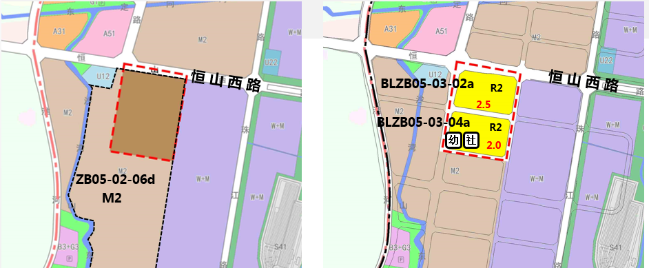 宁波北仑中心城凤凰山东控制性详细规划局部调整zb050206d地块批后