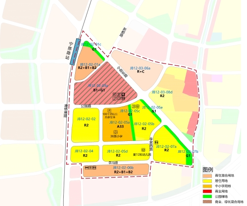 宁波市庄桥地段jb12控制性详细规划局部调整天鑫未来社区地块批前公示