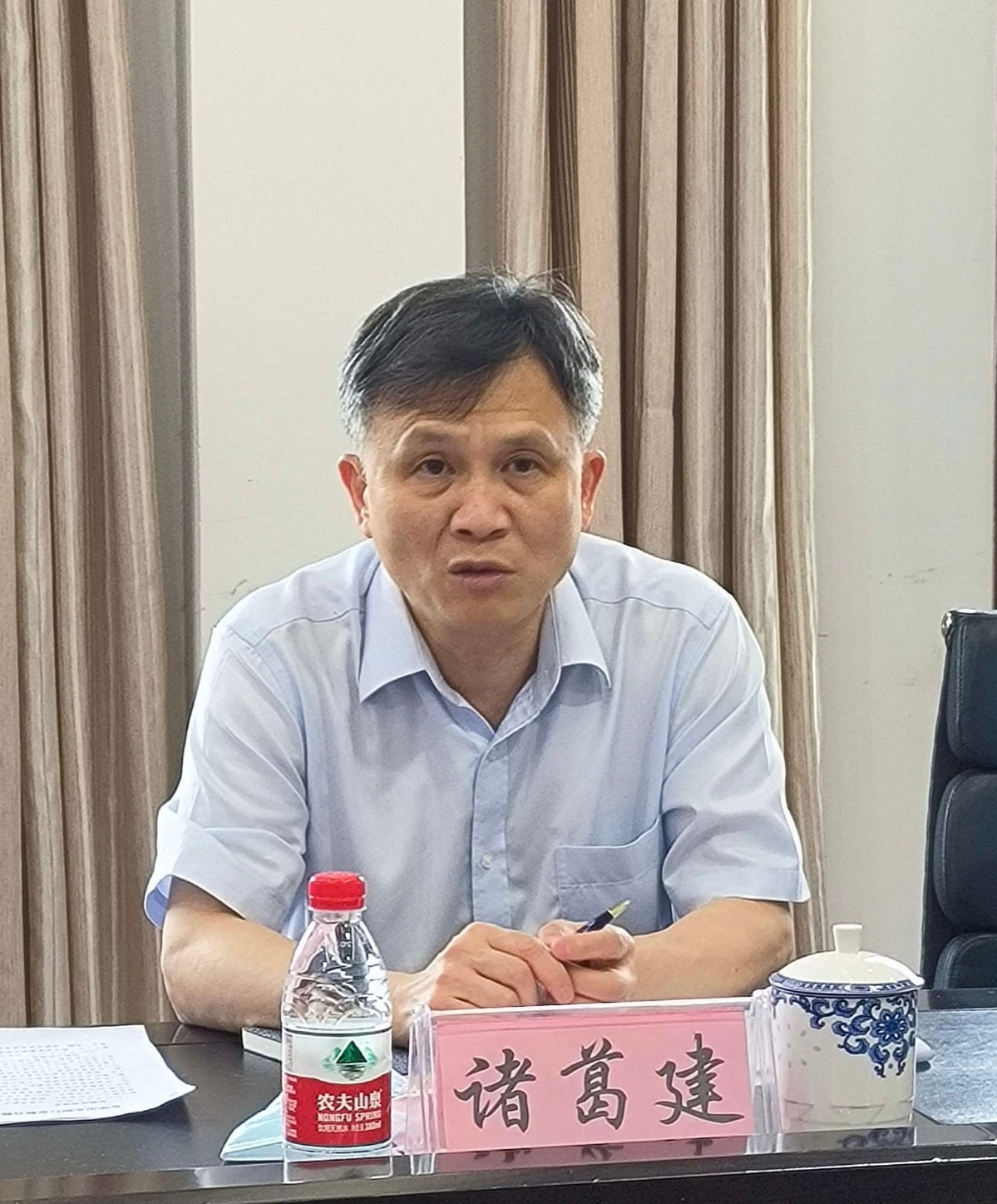 诸葛建来金调研水泥行业