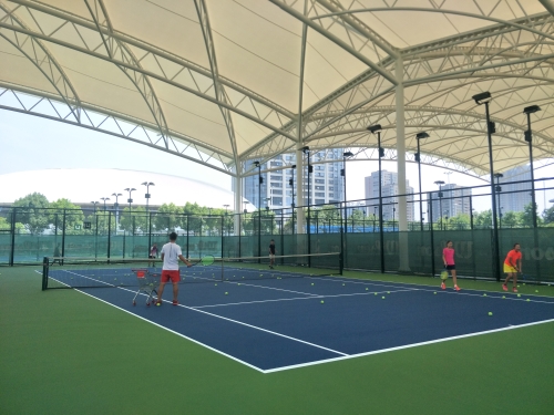 鄞城集团惠风体育公司鄞州网球中心接待人次超57