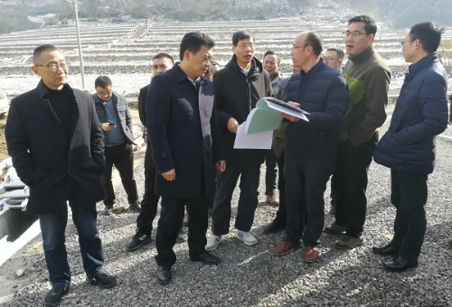 市政府副秘书长金春波,磐安县委书记王志强,市发改委陈安副主任等相关