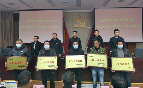 凝心聚力奋勇争先丨岩头镇召开2020年度总结表彰暨2021年度攻坚争先
